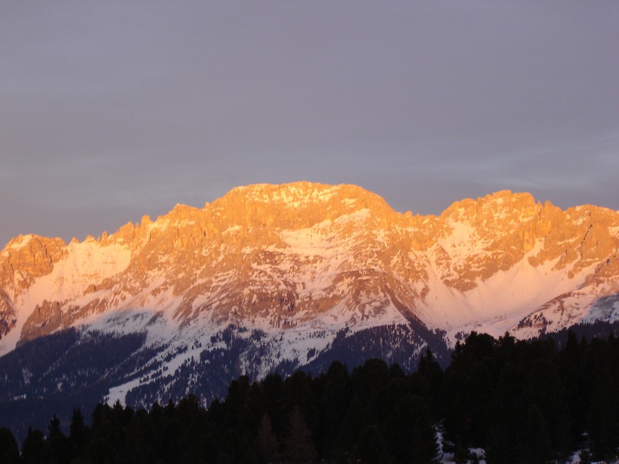 Enrosadira in Sudtirol