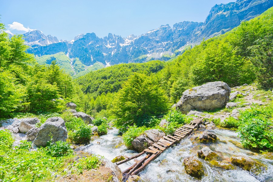 Valle di Valbona e Alpi albanesi