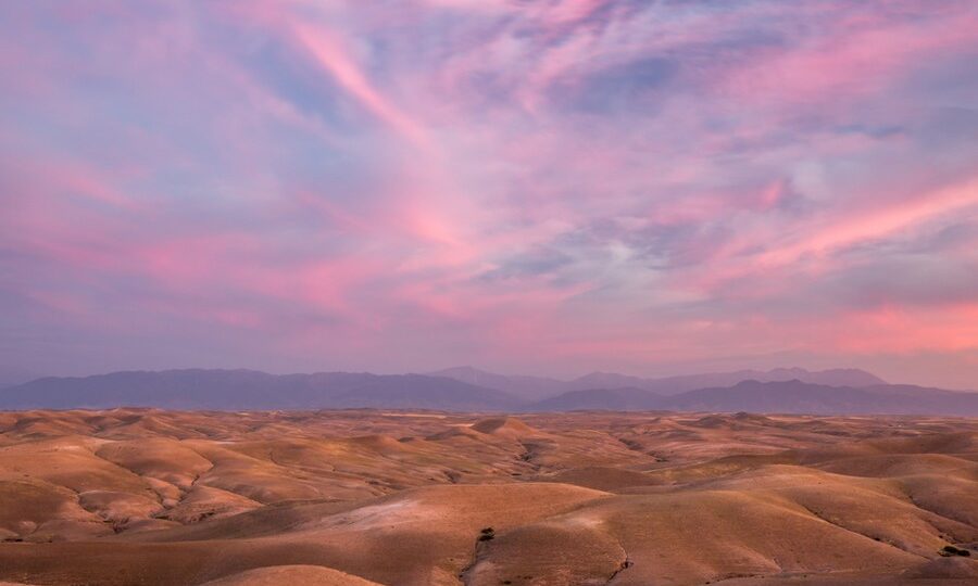 Tramonto sul Deserto di Agafay