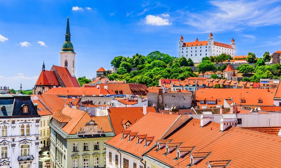 Bratislava, Castello e Cattedrale di San Martino