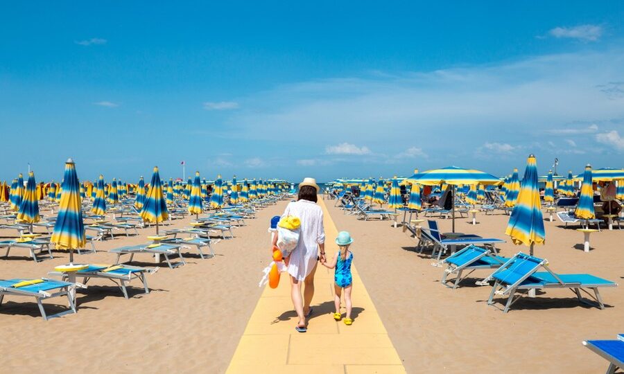 Vacanze mare genitore single con bambini in Emilia Romagna